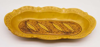USA Ceramic Bread And Roll Platter 2018