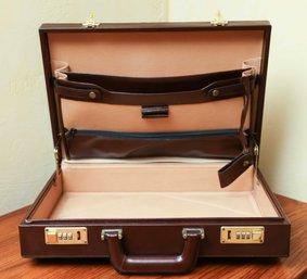 Leather Briefcase NEW - Never Used