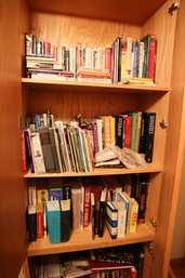 Large Lot Of Assorted Books - Cabinet Not Included