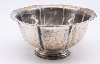 Mid Century Epca Bristol Silver Indiana Antique US Silver-Plated Bowl