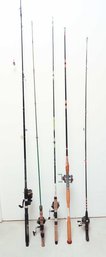 Lot Of Assorted Fishing Rods - Fishing Gear