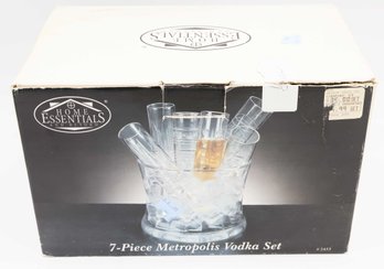 7 Piece Metropolis Vodka Set In Original Box
