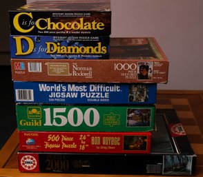 Lot Of Assorted Puzzles