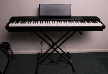 Casio Privia Piano Keyboard W/ Stageline Stand