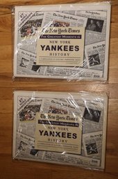 2009 Yankees World Series Newspaper - Pair