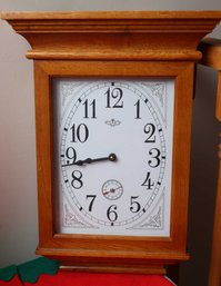 Wooden Mantel Clock - Battery Operated