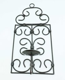 Wall Sconces, Candle Holder,  Candle Holder Wall Sconce, European Style Swirl Iron Art