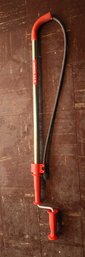 RIDGID Toilet Auger W/Compression Wrapped Inner Core Cable W/Drop Head, 6'L, 12'W Cable