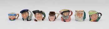 Lot Of 7 Mini Mugs - Royal Doulton Toby Mugs (5)