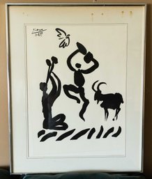 Pablo Picasso Goat Dance, 1959 Repo - Framed