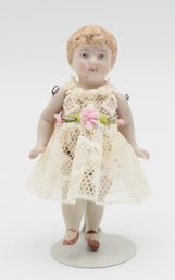 Antique All Bisque 4.5' Doll
