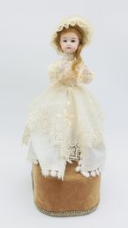 Antique Automaton Bisque Doll - Working Condition - Plays Music - Please Look Through All Photos