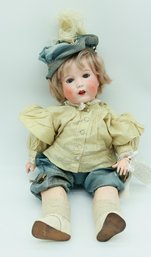 15' French Bisque Socket Head Toddler SFBJ - UNIS Paris 251 - Composition Jointed Body  Very Rare - Antique
