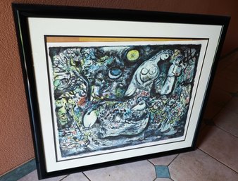 Moses By Marc Chagall, Signed & Numbered Lithograph 170/250 - Rare