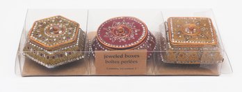 Pier One Imports - Jeweled Trinket Boxes - New