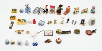 Vintage Dollhouse Miniatures - 38 Pieces - Please See Description For More Info