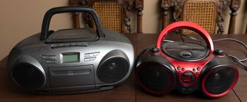 Am/fm Radio Portable CD Radios - Insignia & Jensen - Tested