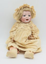 Antique German Bisque Baby, Markings: Made In Germany 152 2 - 5 Pc Body