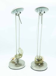 22' Tall Adjustable Metal Desk Lamps