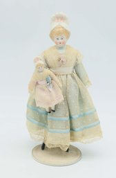 Vintage Bisque Girl Doll Germany 8' Tall