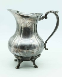 Vintage Water Pitcher AMERICAN SILVERPLATE Stamp