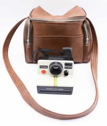 Polaroid One Step SX-70 Single-lens Reflex Camera W/ Camera Bag