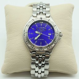 Blue Dial Save The Planet Hard Rock Cafe Fossil Watch - PL4055 - 50 Meters