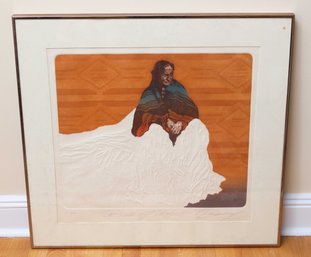 'the Hand And The Spirit' Norma Andraud Lithograph Signed And Numbered 4/140 - Rare