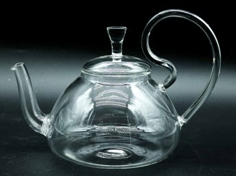 Tea Pot Clear Glass Tea Pot By Sierra