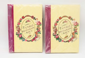 The Victorian Photograph Album Large By Whitecap Books - Pair - Lot Of 2