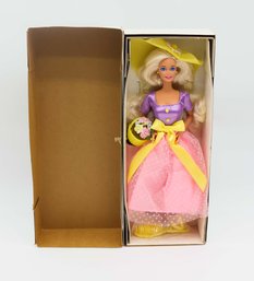 Spring Blossom Barbie Doll Blonde Avon Special Edition Mattel #15201 1995