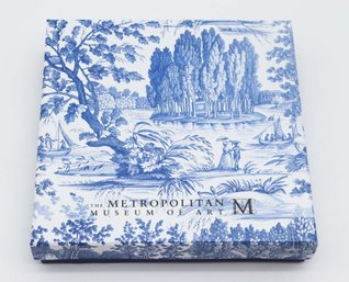 Metropolitan Museum Of Art 2014 MMA Blue And White Square Bowl - New In Opened Original Box