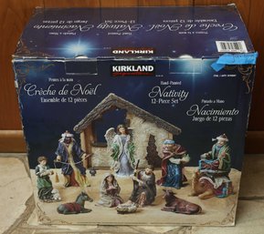 Kirkland Signature Nativity Set - One Hand Broken - Damage Photographed