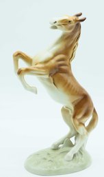 FIGURINE-Large Rearing Horse From Royal Dux - Rare