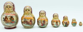 Vintage Matryoshka Nesting Dolls