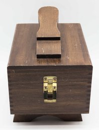 Vintage Handmade Shoe Shine Box W/ Shoe Shine Kit