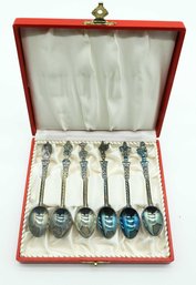 Vintage Sterling Silver Spoons - 6 Total