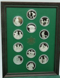 The Official Girl Scout Medals By Norman Rockwell Limited Edition Sterling Silver Franklin Mint