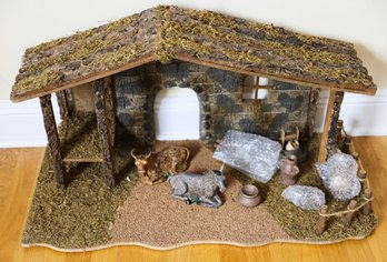 Christmas Creche Nativity Set - LARGE -
