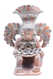 Vintage Aztec Statue