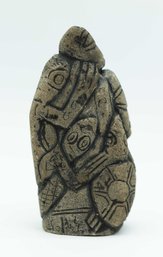 Vintage Tribal Clay Stone Sculpture