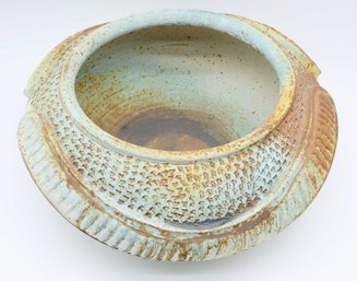 Pottery Console Bowl - Signed - Altos De Chavon