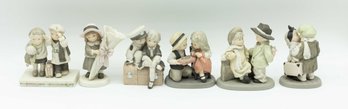 Large Lot Of 6 Kim Anderson Figurines