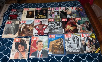 Large Lot Of Vintage Life Magazines