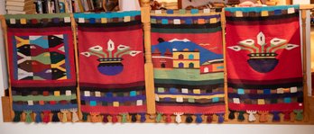 Tapestry New Art Home Decor Carnaval Andino Rustic - 4 Total