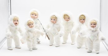 Snow Babies From Ashton Drake - 7 Total