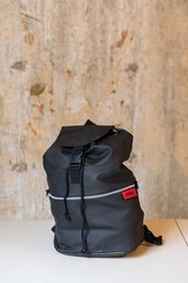 Hugo Boss Draw String Back Pack With Zippered Front Pocket