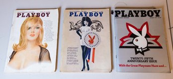 Vintage Playboy Magazines - 1960's & 70's