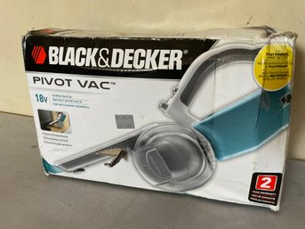 Black & Decker 18V Pivot Vac