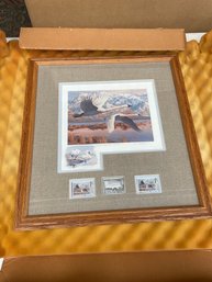 Leon Parson Duck Stamp, PRINT AND STAMP  Medallion Executive Edition, Signed And Numbered, 117/150 - NEW